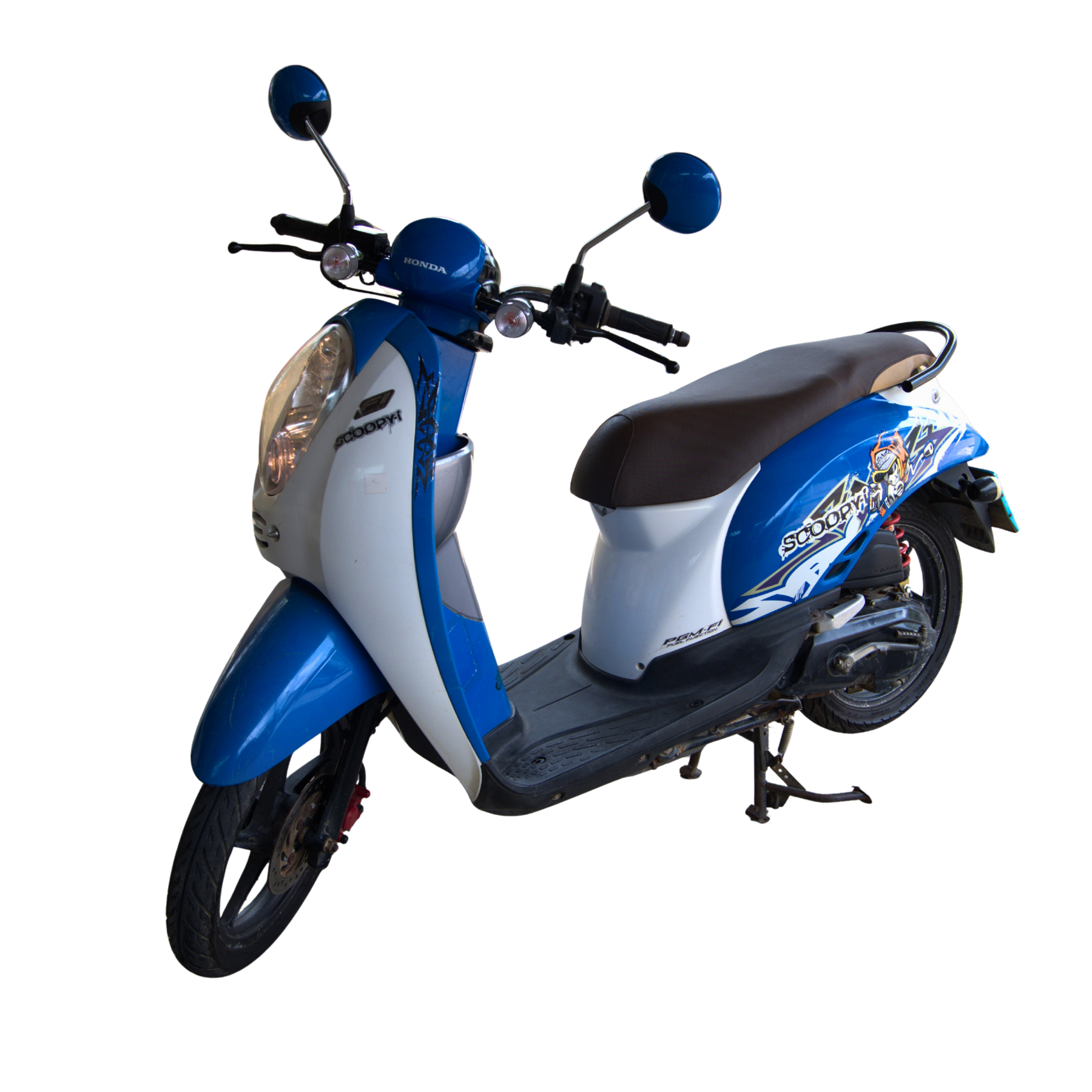 Honda Scoopy real motorcycle from TITAN MOTO RENT