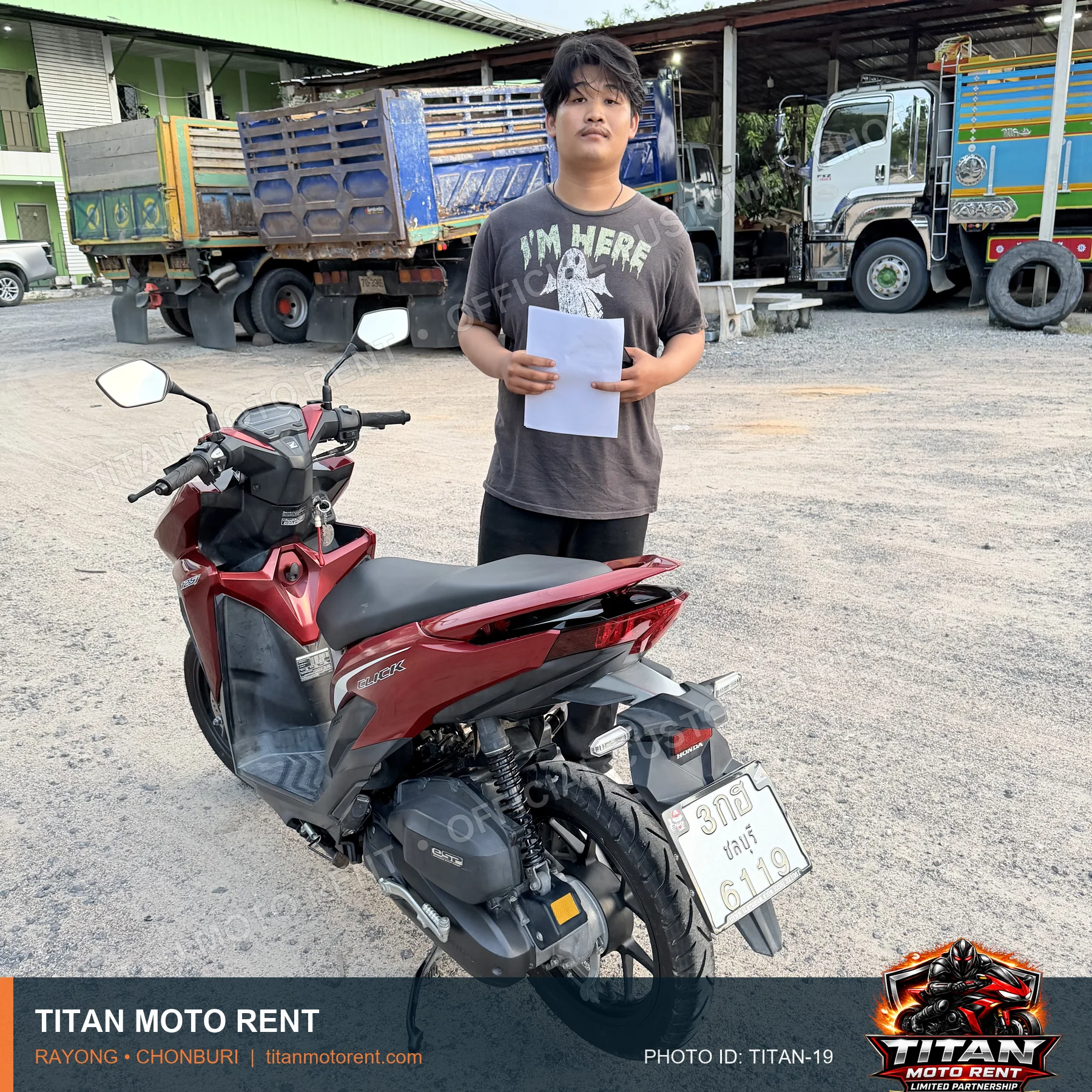 TITAN MOTO RENT customer handover 19