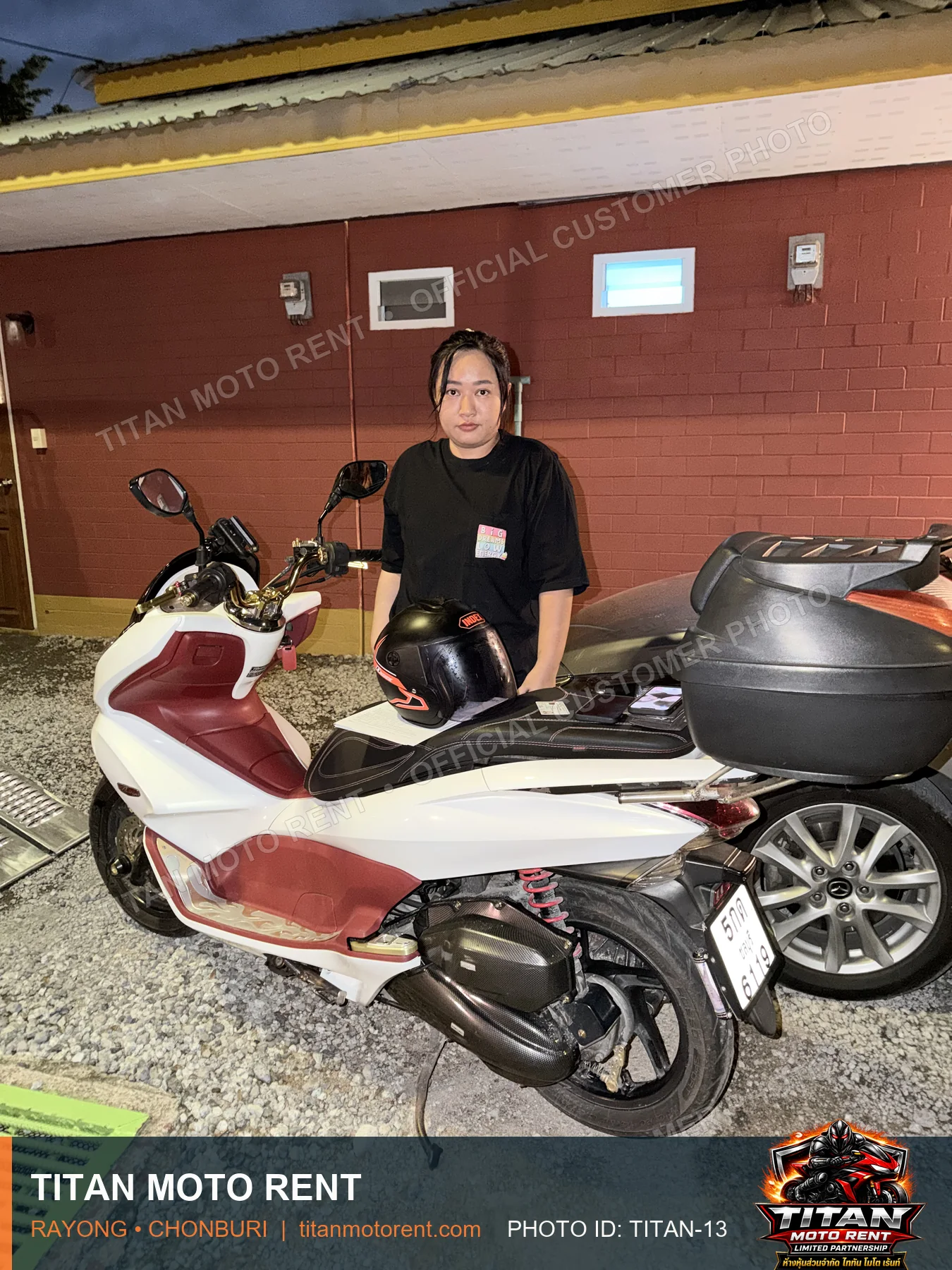TITAN MOTO RENT customer handover 13
