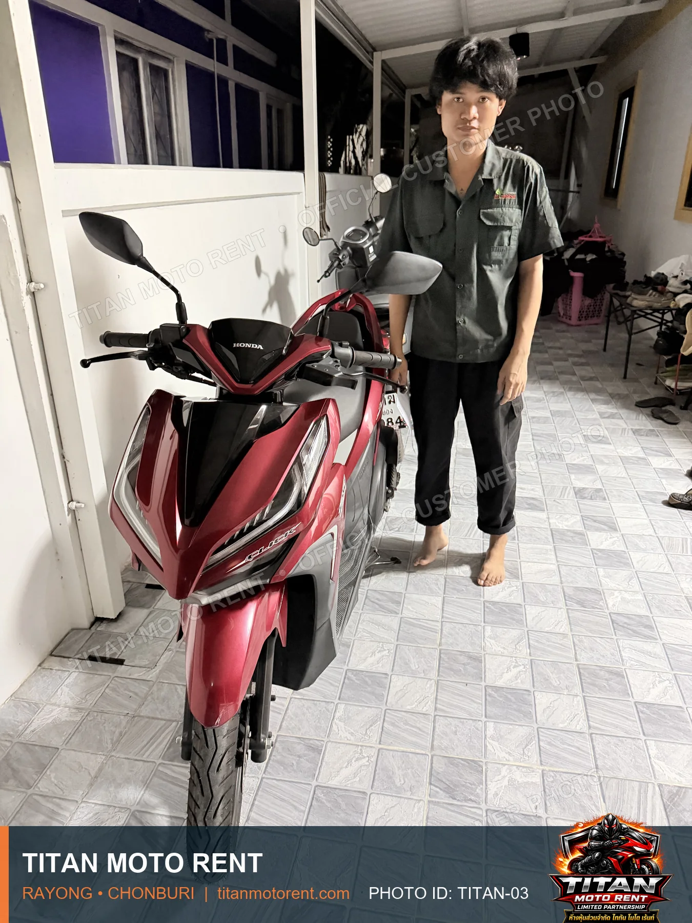 TITAN MOTO RENT customer handover 03